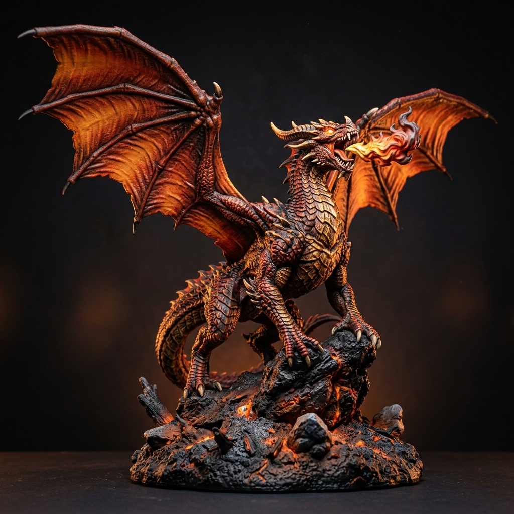 Ejderha Dragon Figür